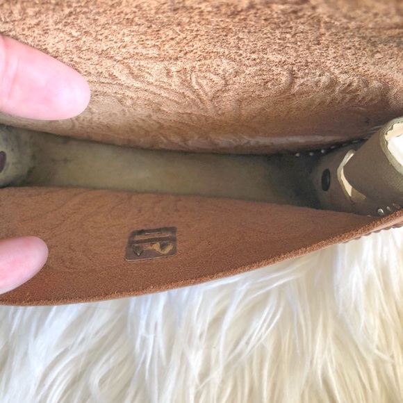 Vintage Hand Tooled Leather Western Coin Purse - Picture 8 of 9